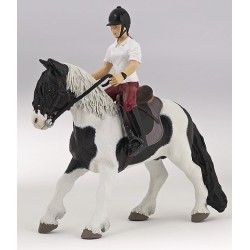 Figurine PAPO cheval Frison 905051067