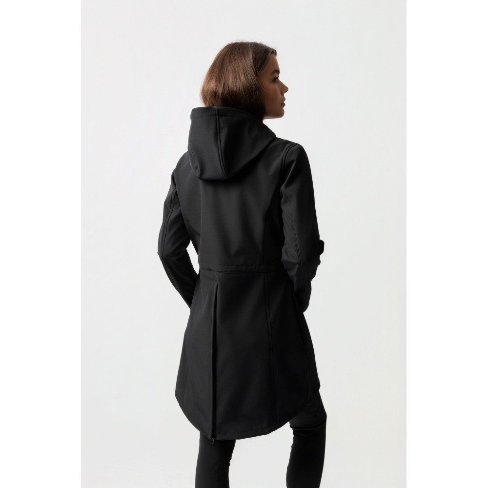 Veste Equitation Horze Femme Taille 10 Bleu Softshell Hybride Matelassée Légère