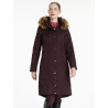 Manteau long imperméable LeMieux Anya - Damson