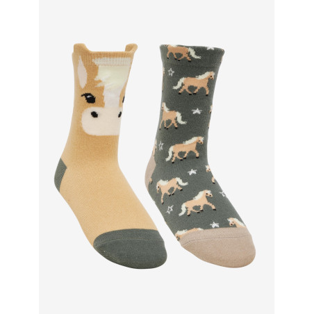 Chaussettes Mini LeMieux en coton par 2