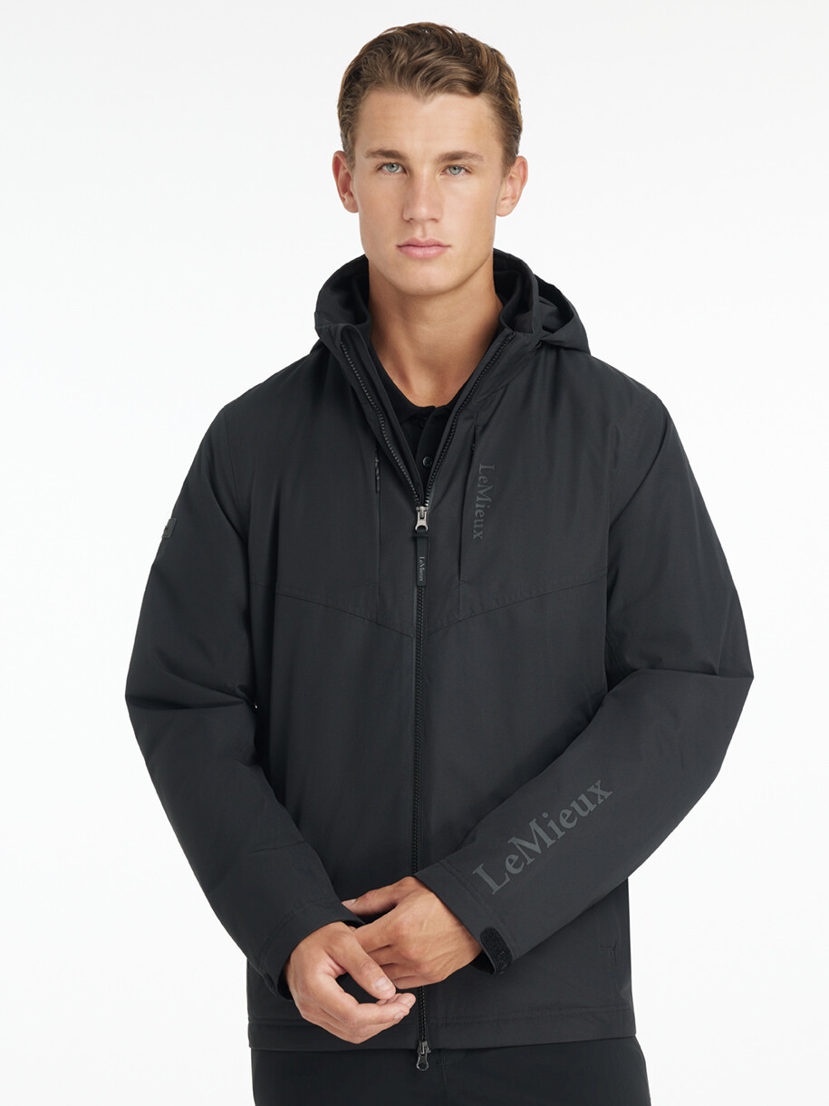 Manteau d’équitation LeMieux imperméable homme Team Noir