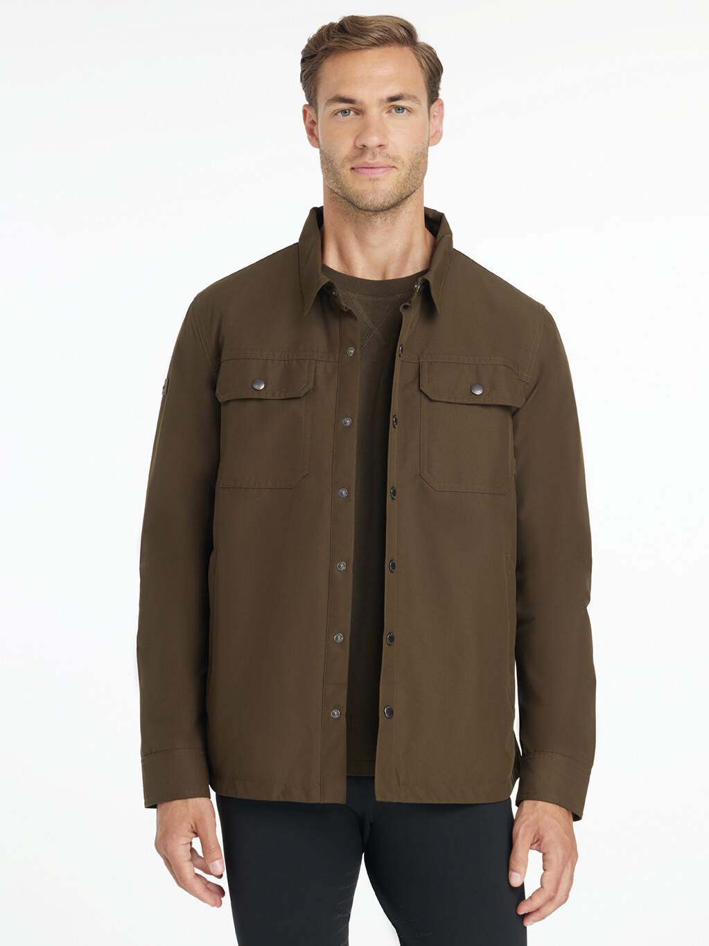 Surchemise LeMieux résistante à l’eau homme Alpine Marron