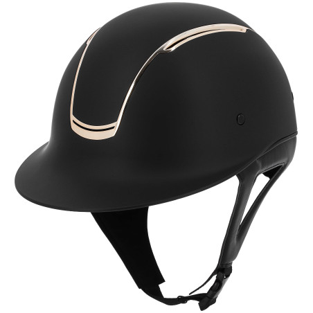 Casque visière large Equithème Soazy Mat Rose gold