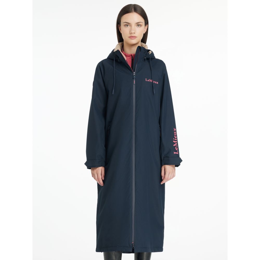 Veste Imperméable Jeune Cavalier Manteau Imperméable LeMieux All Elements - Doublure Polaire - 3000mm - Bleu Pétrole - Jeune Cavalier Escarpins Confort Tamaris