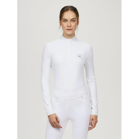 Polo de concours Tommy Hilfiger Equestrian Taylor Strass manches longues