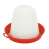 Abreuvoir en plastique Kerbl Hobbyfarming - Blanc / rouge