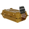 Cage de transport pour volaille AKO - Marron