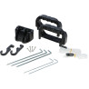 Kit complet d'ouverture pour filet Kerbl Hobbyfarming - Noir