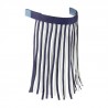 Frontal à franges anti-mouches Horze - Bleu foncé
