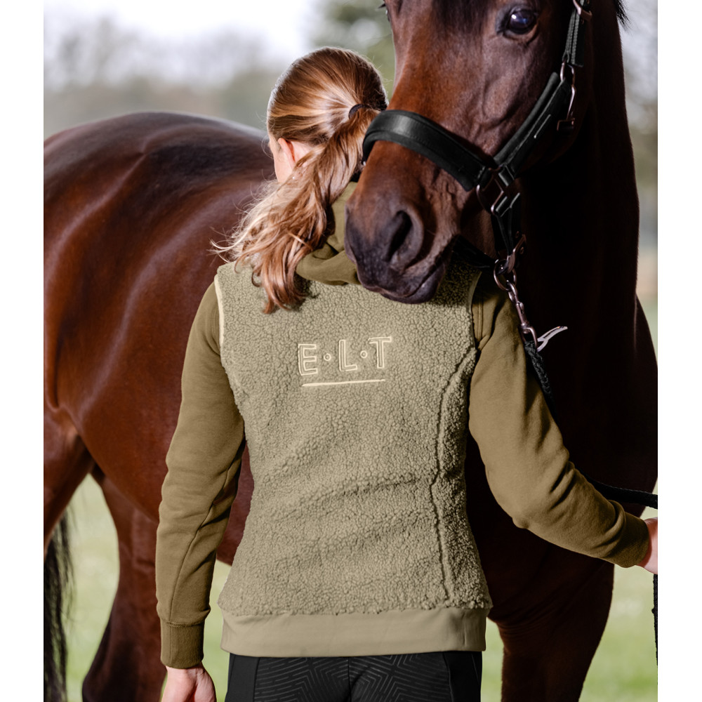 Gilet polaire d'équitation femme ELT Rotterdam