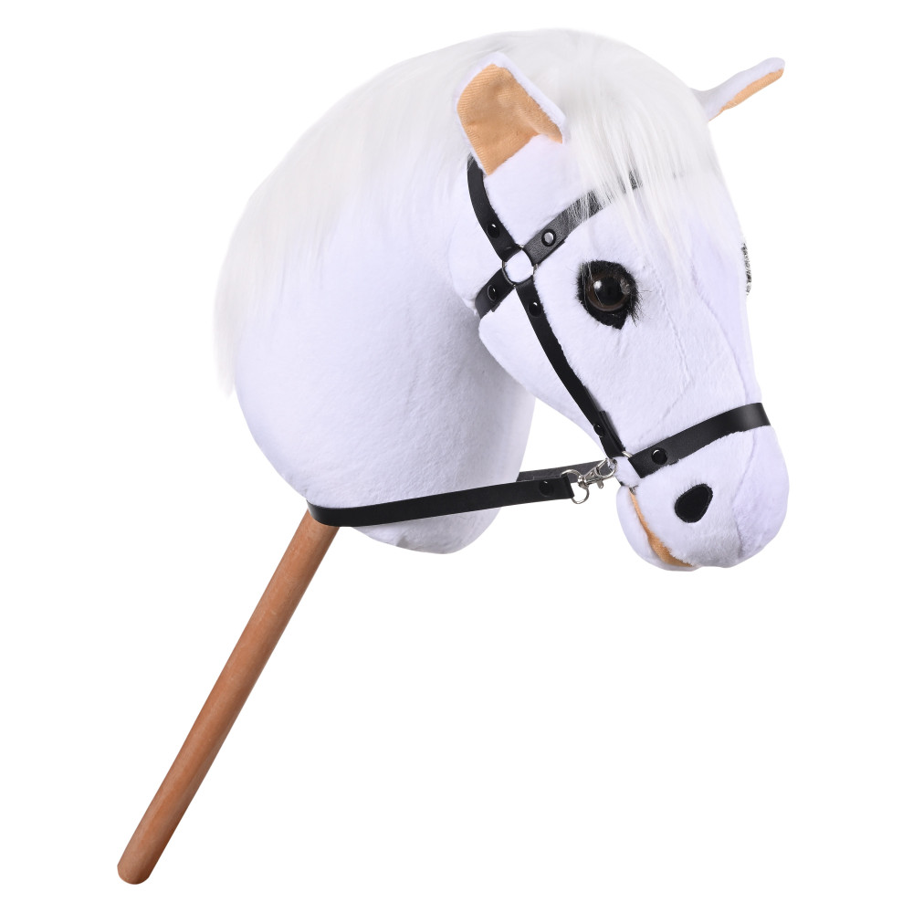 Cheval Bâton Fjord A3 Dune - Crins Noir Et Blanc, Avec Filet Complet Et Frontal Scintillant, Jouet équestre Pour Enfants - 9
