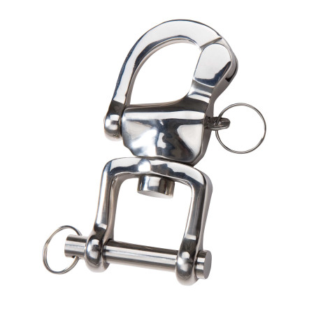 Mousqueton d'attelage inox