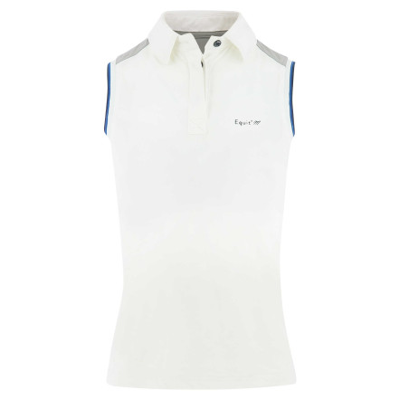Polo Equit'M sans manches Femme