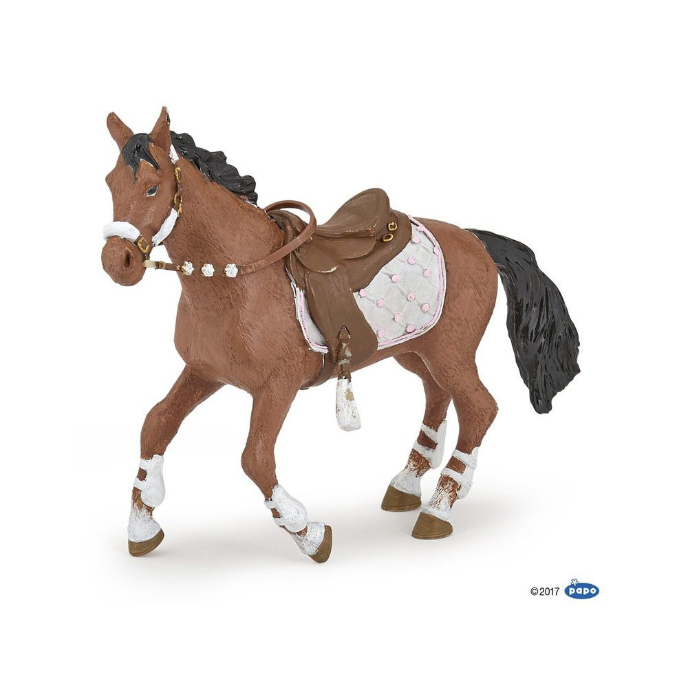 Figurine Cheval tressé