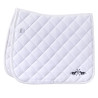 Tapis de selle HV Polo Celia club Dessage - Blanc