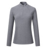 Top HV Polo Floria femme - Mélange gris moyen