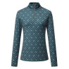 Top HV Polo Peggy femme - Vert canard