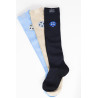 Chaussettes Harcour x Versailles Alienor - Marine / versaille bleu