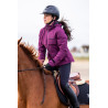 Manteau chaud Essential Horse Pilot femme - Violet foncé