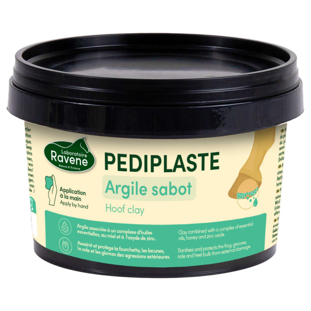 Soin pour sabots chevaux – Argile Ravene Pediplast