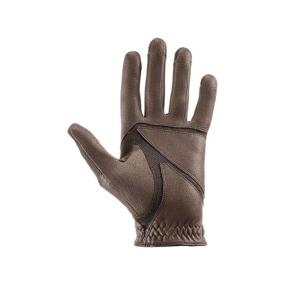 Gants d'équitation adulte CRX700 noir Uvex | OHLALA
