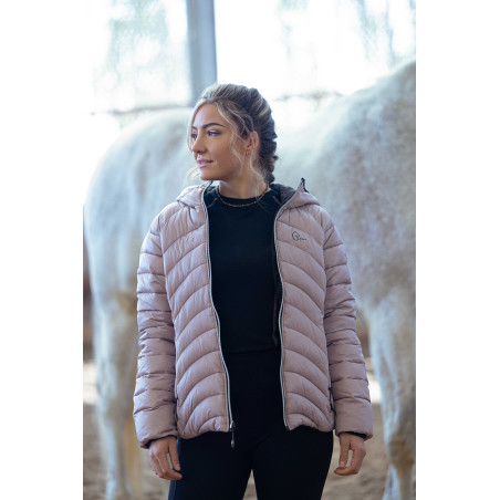 Doudoune réversible Je t'aime Equithème Lutha