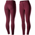 Horze Women's Active Silicone Grip Full Seat Breeches Royal purple Horze Women's Active Silicone Grip Full Seat Breeches Royal purple