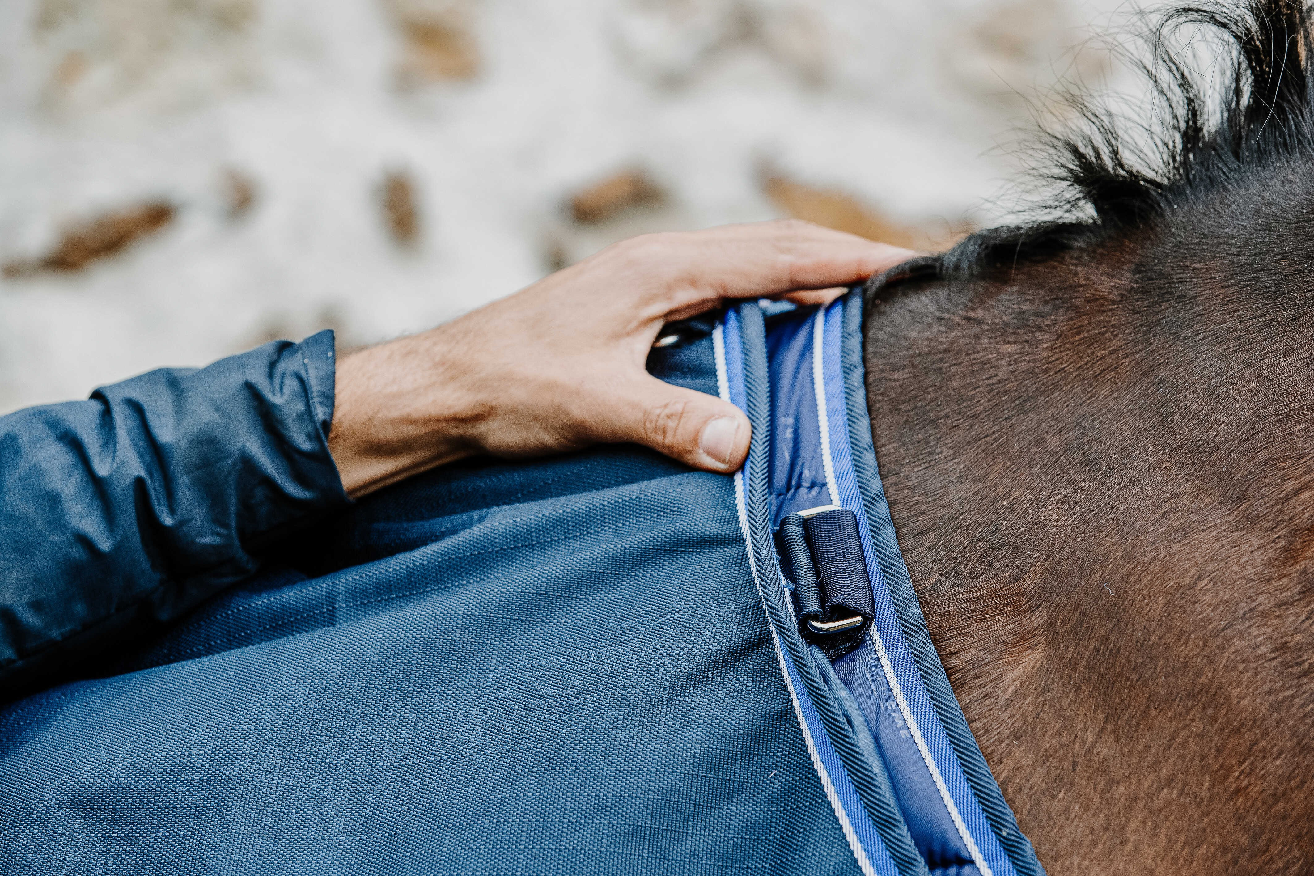 Sous-couverture Equithème Classic Bleu marine Sous-couverture Equithème Classic Bleu marine