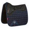 Tapis LeMieux X-Grip Silicone Dressage Square - Bleu marine