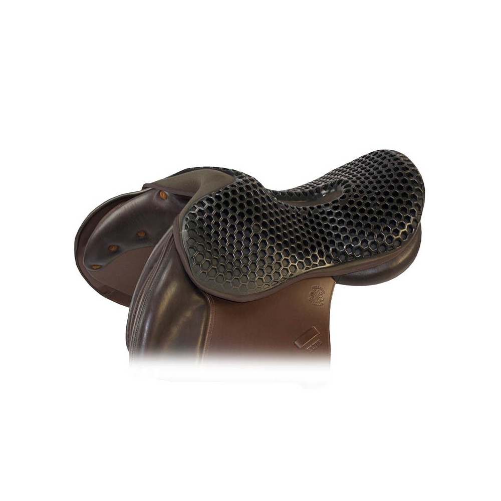 Acavallo - Coussin De Selle Dressage Ortho-Pubis Dri-Lex - Confort Et Soutien Pour Le Cavalier - Taille L (17,5-18")