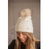Bonnet Pénélope Michka - Blanc