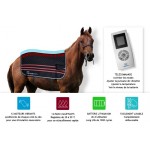 E.Ziback Pro couverture de massage vibrant et chauffant pour chevaux