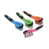 Brosse Ezi-Groom Grip Shires - Citron vert