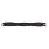 Sangle anti frottement embout élastique Contour Shires - Marron
