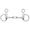 Mors Baucher double brisure Shires - Acier inoxydable