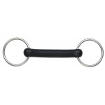 Mors droit caoutchouc flexi Shires