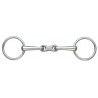 Mors Bradoon double brisure Shires - Acier inoxydable