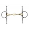 Mors à aiguilles en laiton double brisure Shires - Laiton