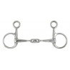 Mors Baucher double brisure Shires - Acier inoxydable