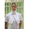 Cravate de dressage à nouer Shires - Blanc