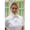 Cravate de dressage Shires - Blanc