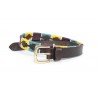 Ceinture Shires Drover Skinny Polo - Jaune / vert / violet