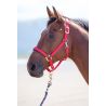 Licol nylon Topaz Shires - Rouge