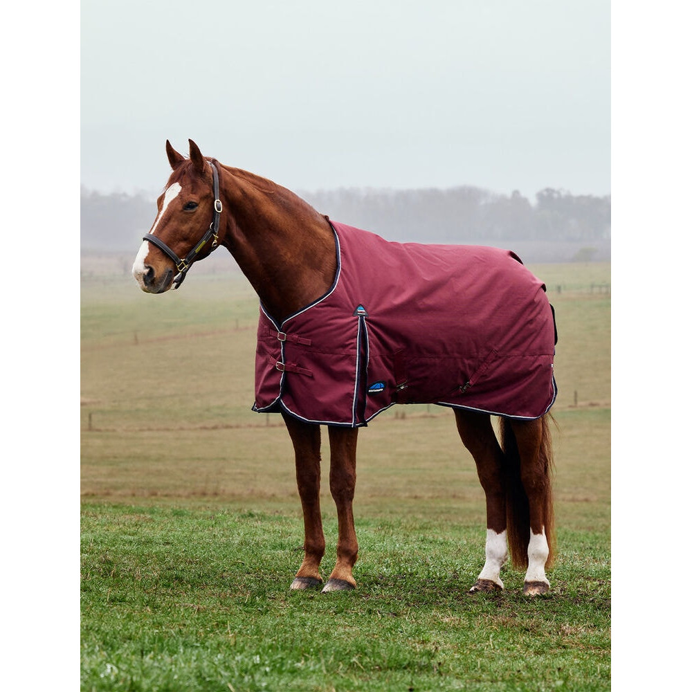 Couverture Cheval WeatherBeeta Taka 75 Pouces - Imperméable Et Respirante Bleue