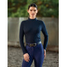 Haut de performance Weatherbeeta manches longues en bamboo femme - Marine