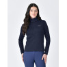 Haut Weatherbeeta manches longues 1/2 Zip femme Copper - Marine