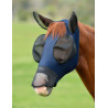 Masque anti-mouches Weatherbeeta ComFiTec Luxe Bug Eye Saver protections d'oreilles et nez - Marine / noir