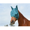 Masque anti-mouches Weatherbeeta Green-Tec Airflow mesh - Bleu libellule / vert bouteille