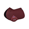 Tapis de selle Weatherbeeta Prime Air-Tec CSO Shaped - Bourgogne