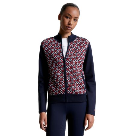 Bomber Tommy Hilfiger Equestrian Amsterdam Monogram femme